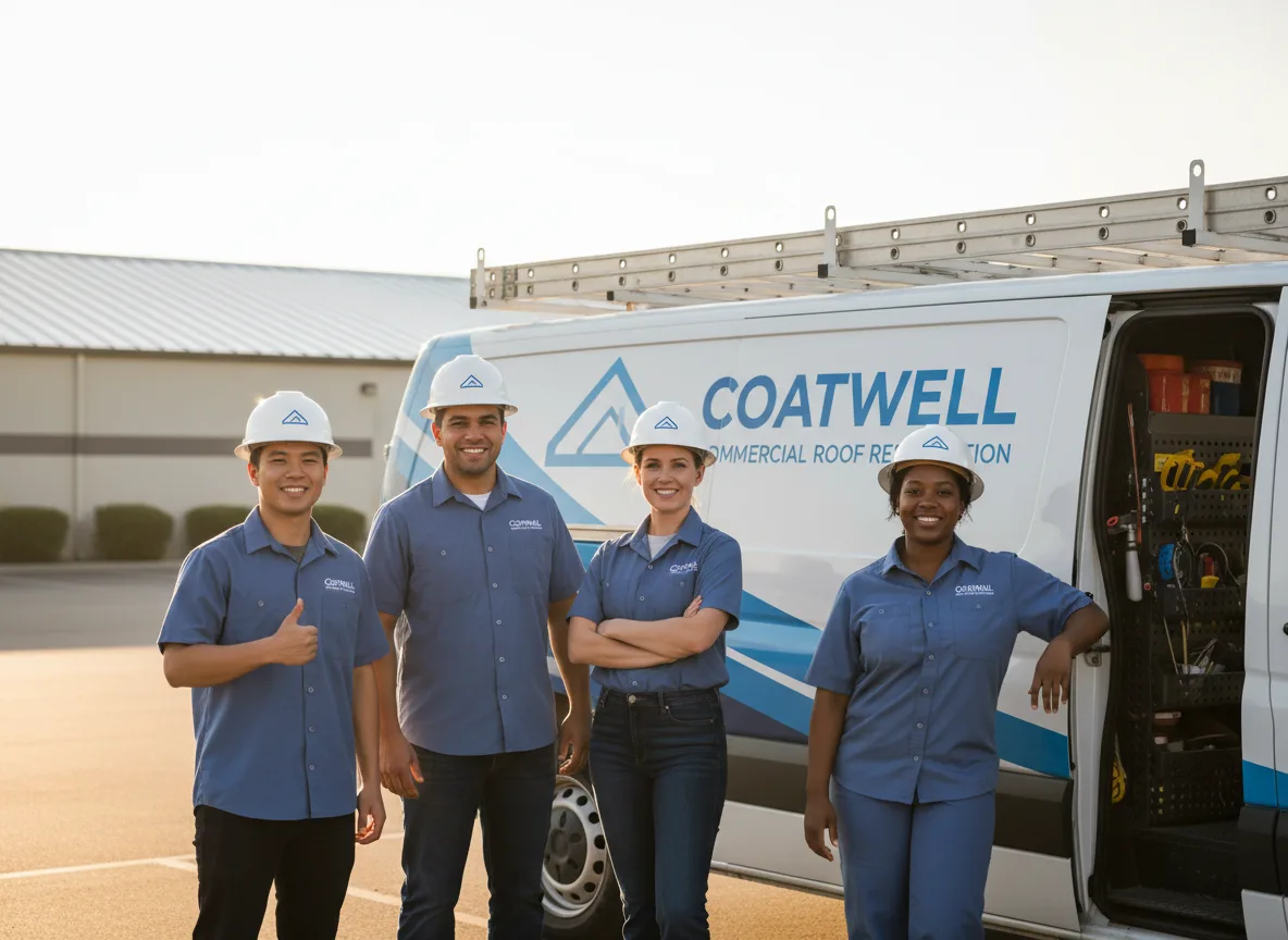 Commercial roof coating company in Lincoln, MI